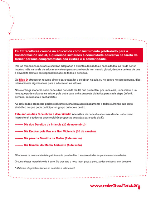 Días D 2009-2010 Interculturalidad (Gallego)
