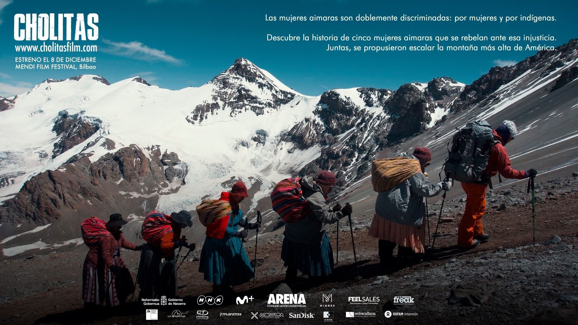 Apoyamos el documental ‘Cholitas’: una historia de superación y empoderamiento