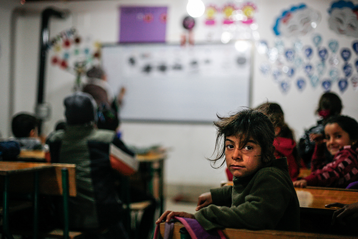 Una educación inclusiva y de calidad para el futuro del pueblo sirio