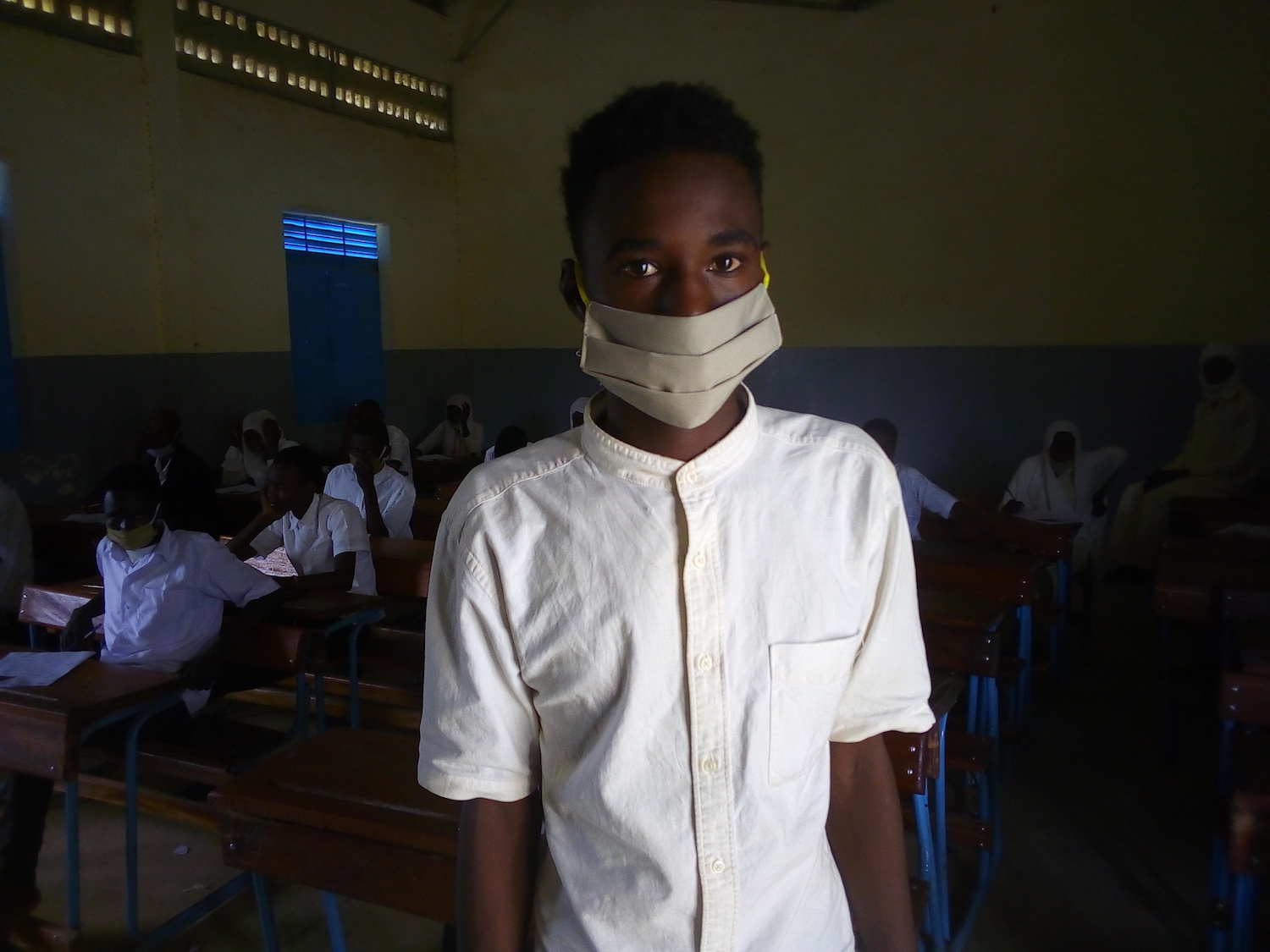 Chad: alumnado de secundaria realiza el examen BEF, una puerta para el futuro