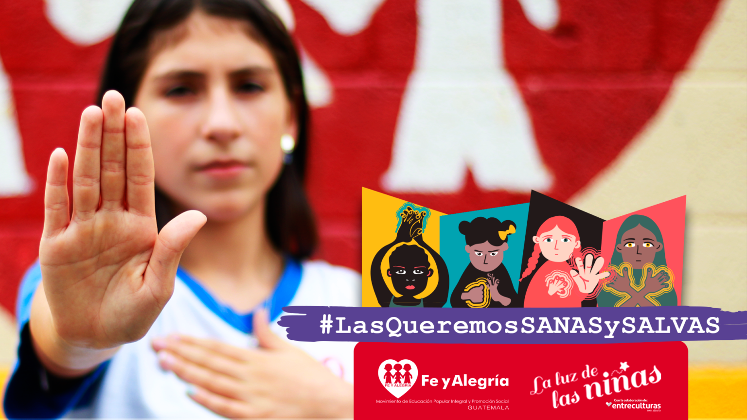La Luz de las Niñas en el Día Internacional de la Eliminación de la Violencia contra la Mujer