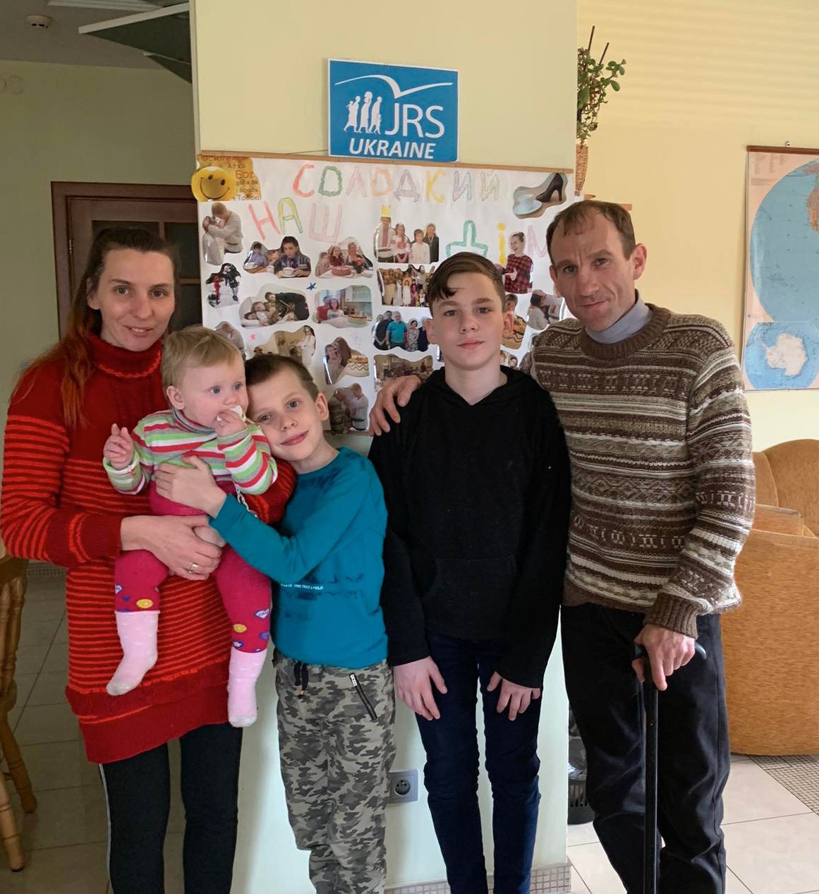 JRS da la bienvenida a personas refugiadas ucranianas en Leópolis