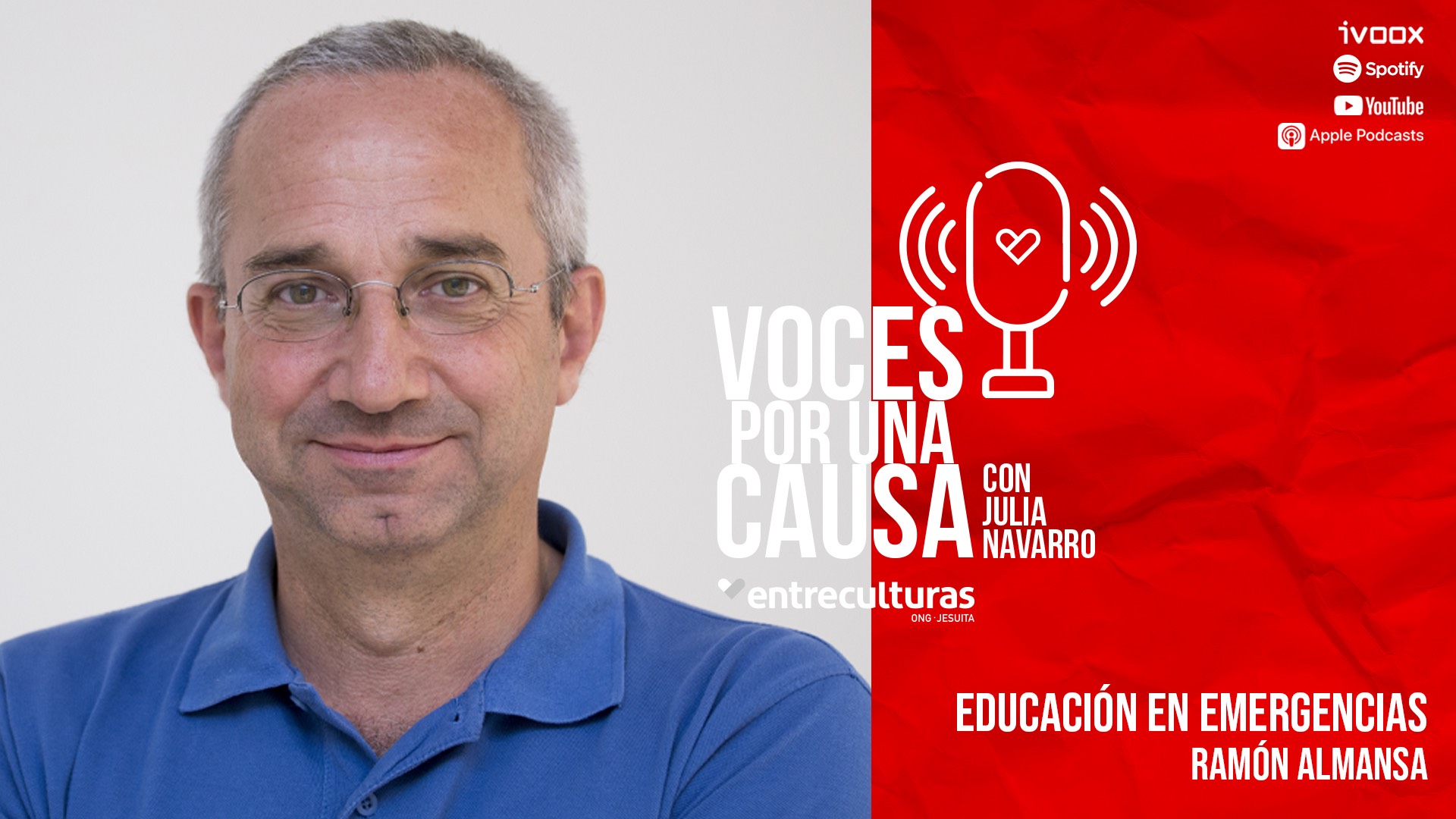 Julia Navarro y Ramón Almansa charlan sobre educación en ‘Voces por una Causa’