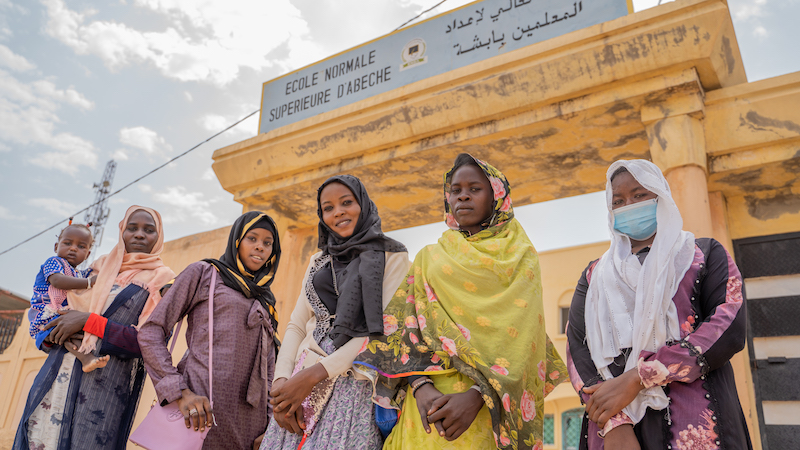 Chad: sensibilización sobre la educación de las niñas refugiadas