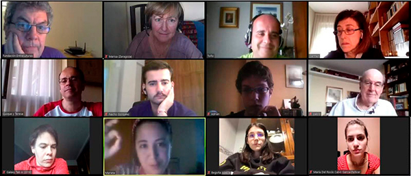 “El reto está en trabajar sin contacto personal” – Gerardo, del equipo de formación y voluntariado de Aragón