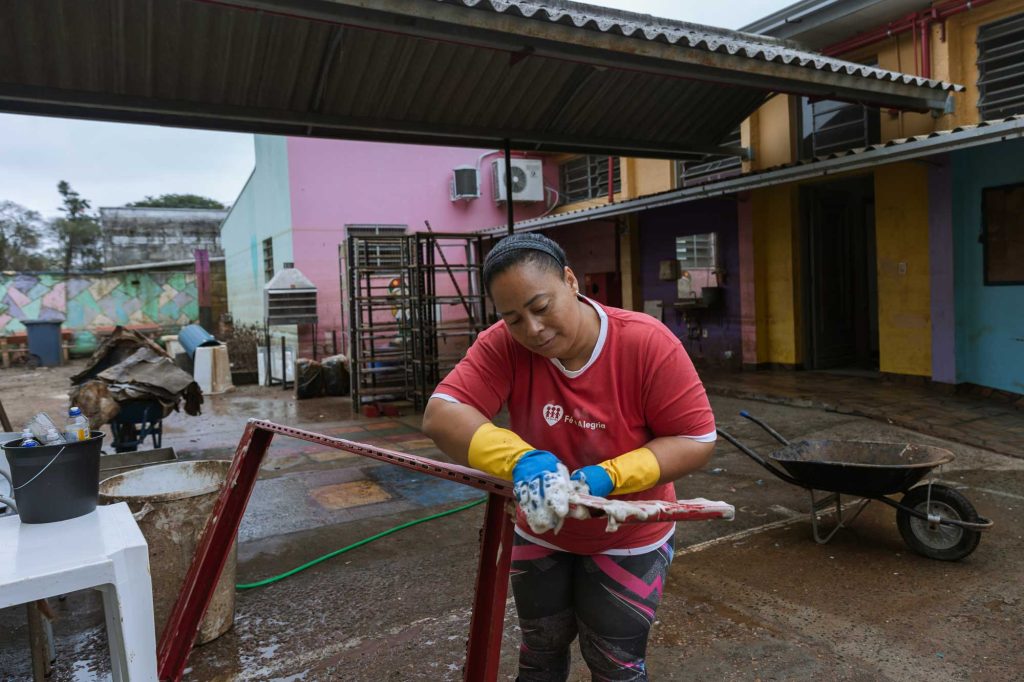 Un año de las inundaciones en Brasil 2