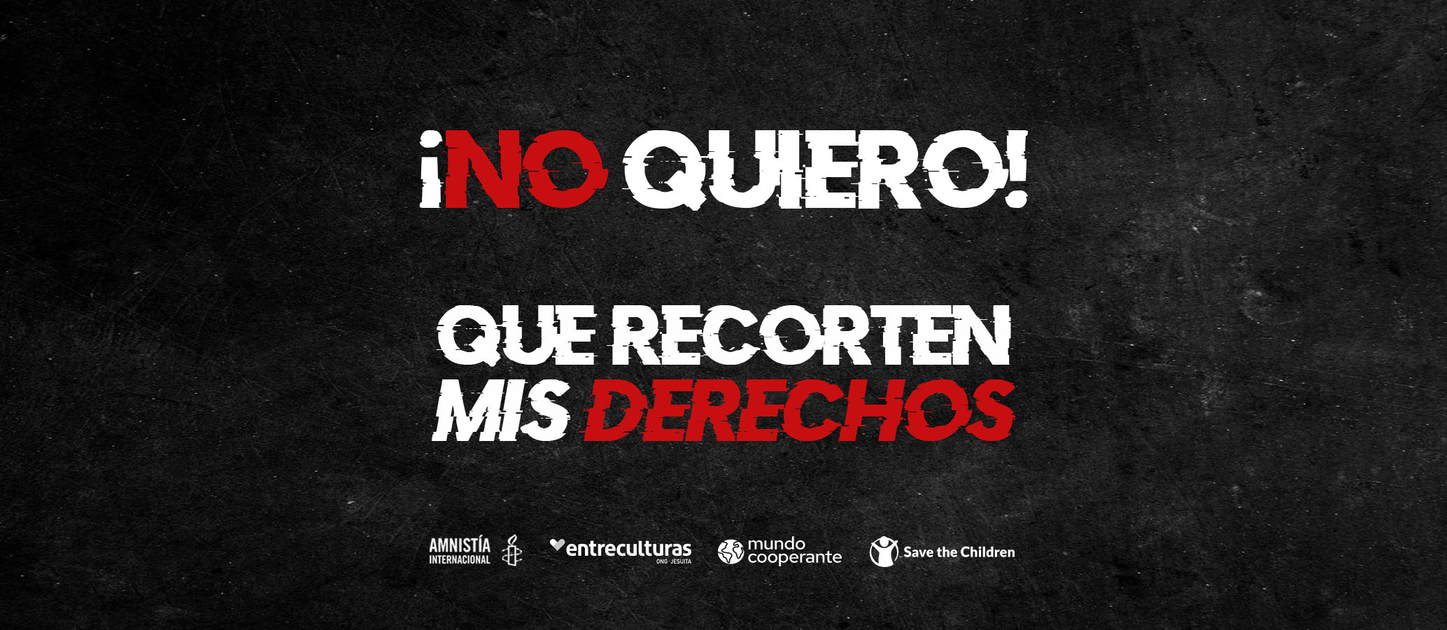 NO QUIERO QUE RECORTEN MIS DERECHOS