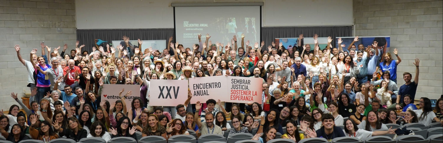 Entreculturas celebra su XXV Encuentro Anual bajo el lema Sembrar justicia, sostener la esperanza 