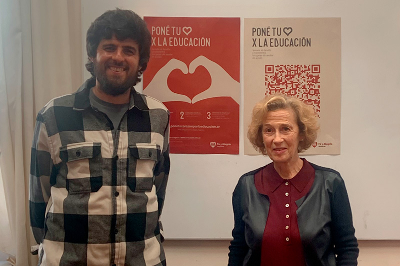 Julia Navarro conversa con Fe y Alegría Argentina: «Educamos para transformar y reducir desigualdades»