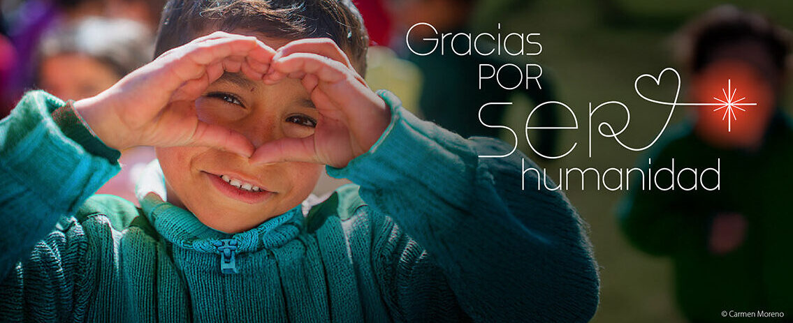 Entreculturas presenta su campaña de Navidad 2025 “Gracias por SER humanidad”