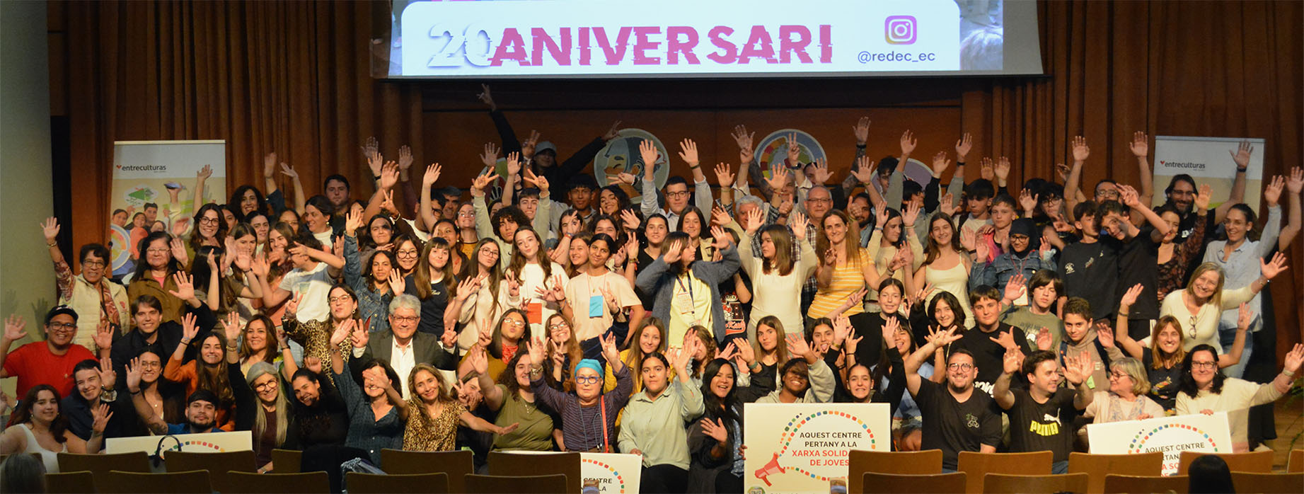 Celebramos el 20º aniversario de la Xarxa Solidària de Joves en la Comunidad Valenciana