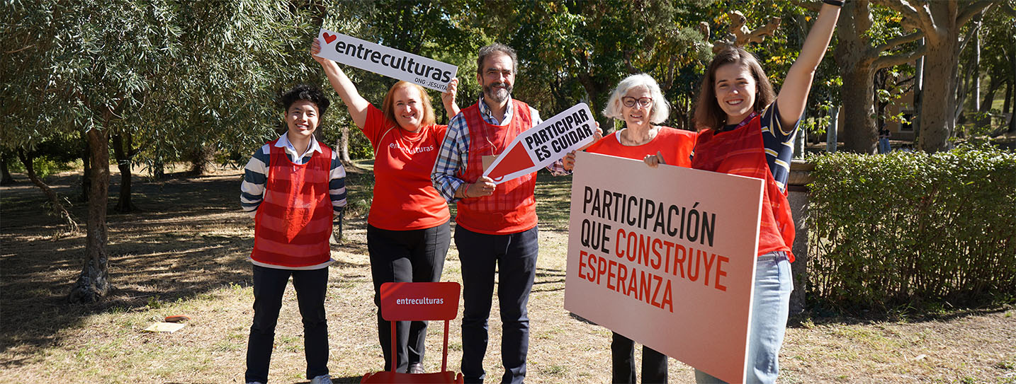Año Internacional de las Personas Voluntarias 2026: Entreculturas refuerza su apuesta