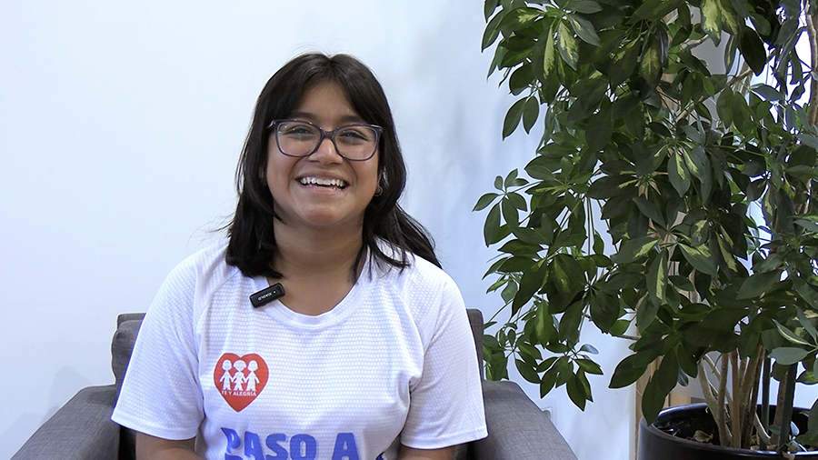 «No importa lo que les digan: sigan alzando la voz»: Catherine voluntaria de la Red Generación 21