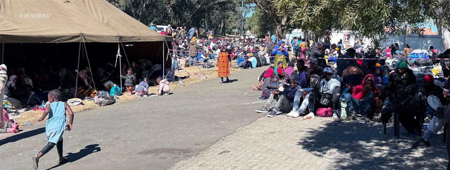 Sudáfrica: acompañamos a las personas refugiadas y migrantes ante el aumento de las tensiones