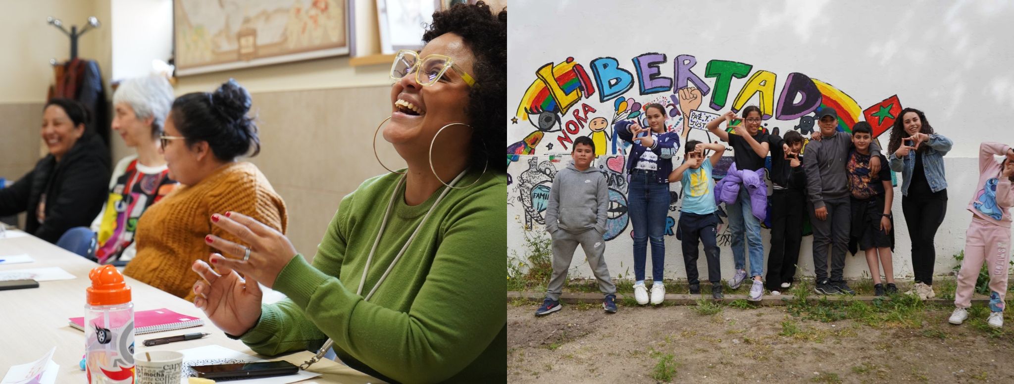 Presentamos las memorias 2025 de Pueblos Unidos y Amoverse, nuestros centros sociales en Madrid