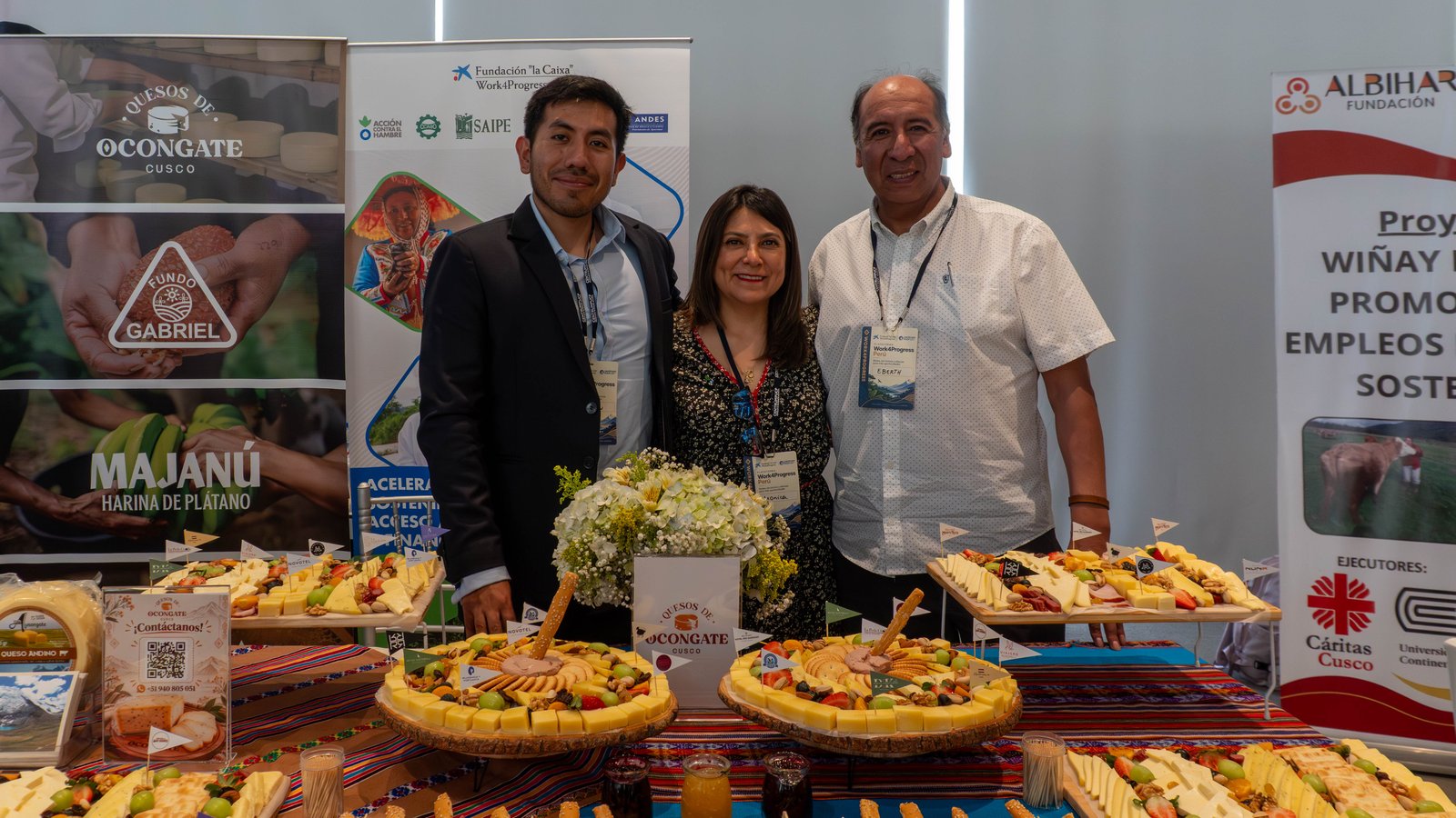 Participantes durante una exposición en el encuentro Work4Progress